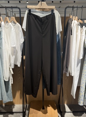 indiciaF2C4KZ484F专柜正品标记女装休闲裤时尚阔腿裤吊牌价899