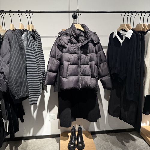 indiciaF2D4YR810F专柜正品标记女装鸭绒面包羽绒服吊牌价1989