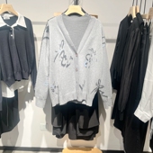 indicia6A402KS073F专柜正品 吊牌价899 百搭针织开衫 标记女装 时尚