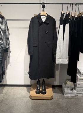 indiciaF2D4DY765C专柜正品标记女装通勤毛呢外套大衣吊牌价2389