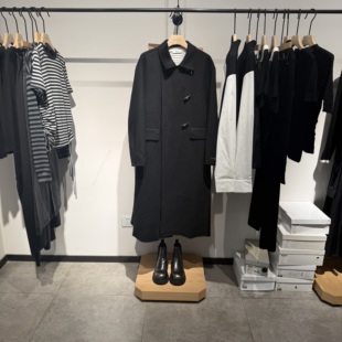 indiciaF2D4DY765C专柜正品标记女装通勤毛呢外套大衣吊牌价2389