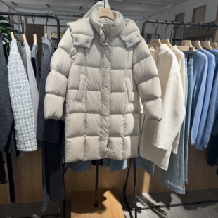 indiciatheL2D5YR277专柜正品标记女装百搭廓形羽绒服吊牌价2589
