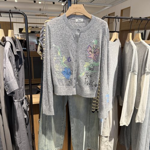 the indiciaL2C6KS220Y专柜正品标记女装通勤时尚开衫吊牌价699