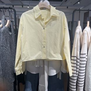 上衣吊牌价659 通勤衬衫 indiciatheL2A6CS024专柜正品 标记女装