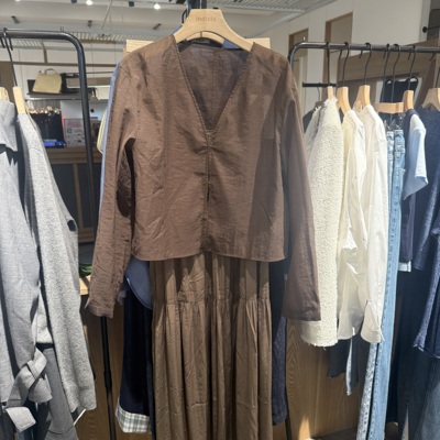 indiciaF2B5SY305N专柜正品标记女装通勤长袖空调衫吊牌价589