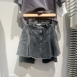 indicia5B305DK164专柜正品标记女装百褶裙裤短裤吊牌价539