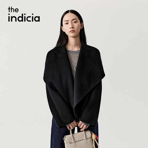 indiciaF2D5DY470F专柜正品标记女装气质时尚大衣吊牌价1789
