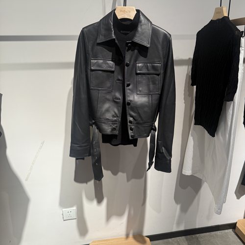 indiciaF2C5PY419F专柜正品标记女装皮衣外套2025秋吊牌价2989