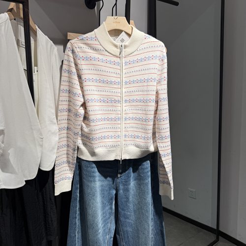 the indiciaL2C6KS206Y专柜正品标记女装气质开衫吊牌价799