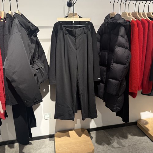 indiciaF2A5KZ028C专柜正品标记女装简约百搭休闲裤西裤吊牌价789