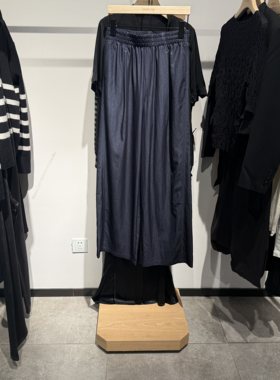 indiciatheL2B6KZ128C专柜正品标记女装阔腿百搭休闲裤吊牌价599