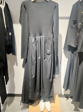 IndiciaF2C4LQ441C专柜正品标记女装简约百搭连衣裙吊牌价1289