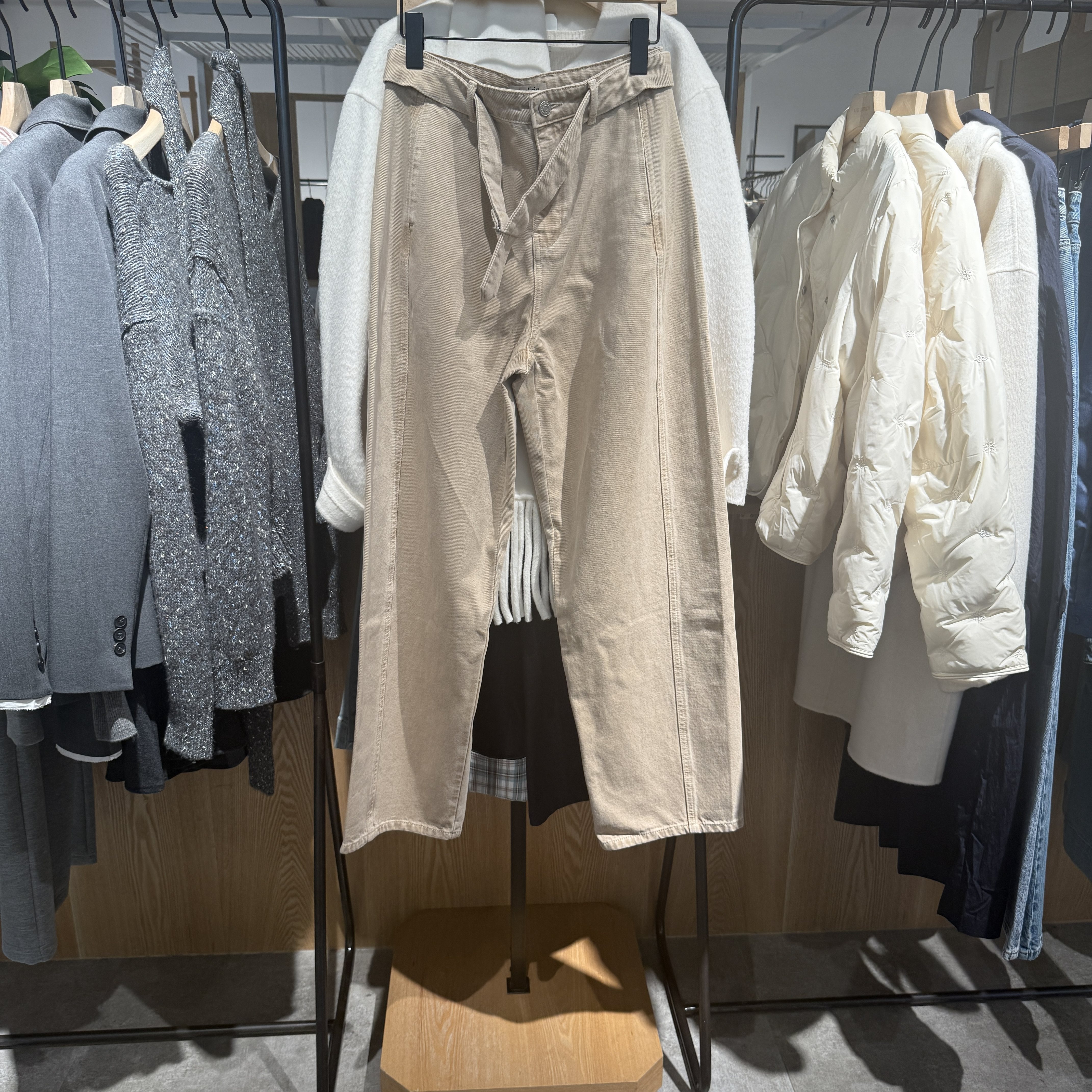 indiciaF2A5NK063F专柜正品标记女装复古工装牛仔裤显瘦吊牌价689