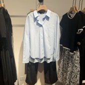 indiciatheL2C5CS153专柜正品 吊牌价699 通勤长袖 标记女装 廓形衬衫