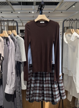 indiciaF2D4SY809F专柜正品标记女装针织衫打底衫绵羊毛吊牌价489