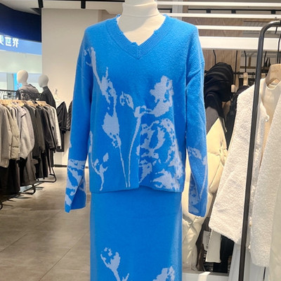 indicia5D311MS603C专柜正品标记女装质感设计针织毛衫吊牌价799