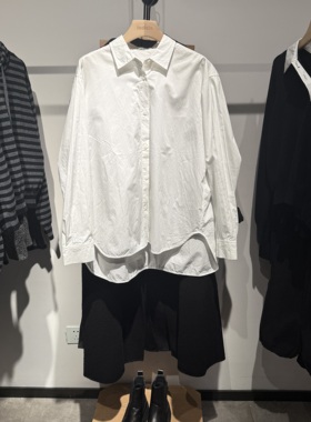 Indicia6A403CS179F专柜正品标记女装衬衫简约通勤衬衣吊牌价639