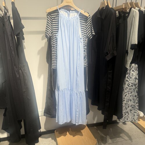 indiciatheL2B5LQ112专柜正品标记女装吊带背心连衣裙吊牌价799