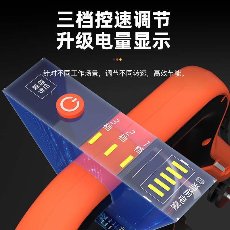 无刷锂电割草机家用充电式便携电式打草机小型多功能家用动除草