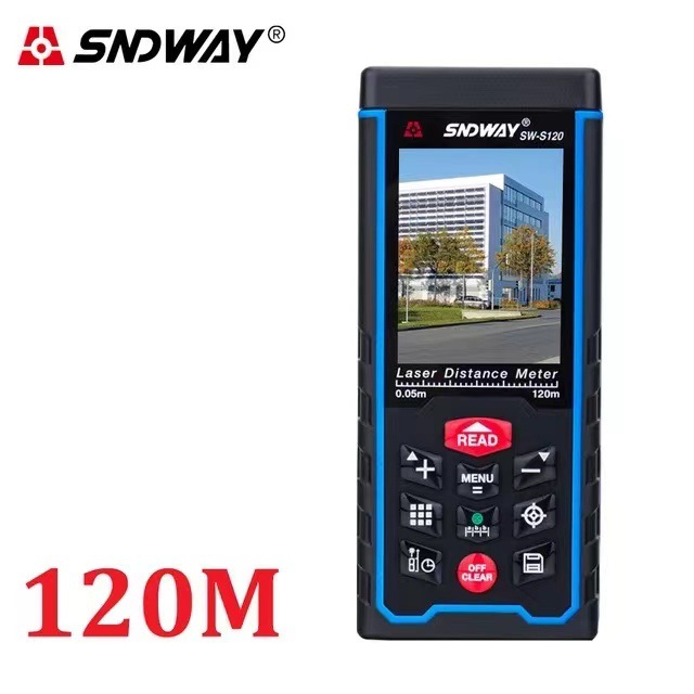 SNDWAY/深达威激光测距仪-彩屏充电SW-S120/SWS100手持式测距仪