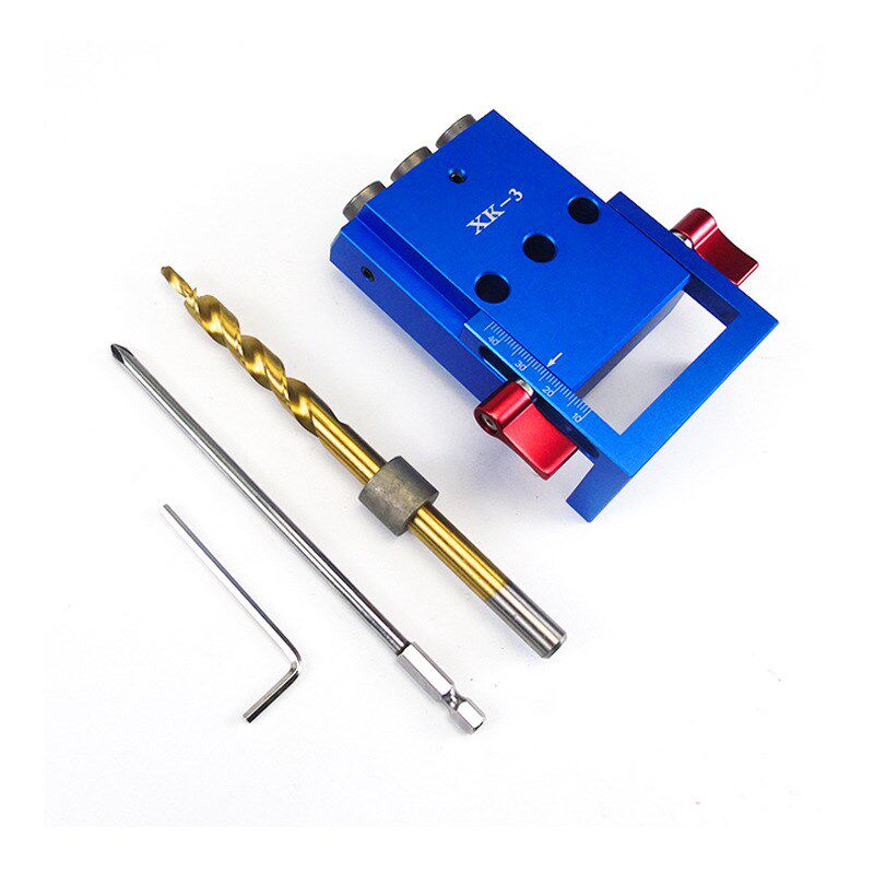 xk-3i木工斜孔定位器木工打孔器d斜孔开孔器木工y家具辅具