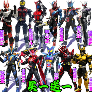 假面骑士手办地狱蝗虫模型创骑骑士极狐危险兔兔人偶摆件男孩礼物