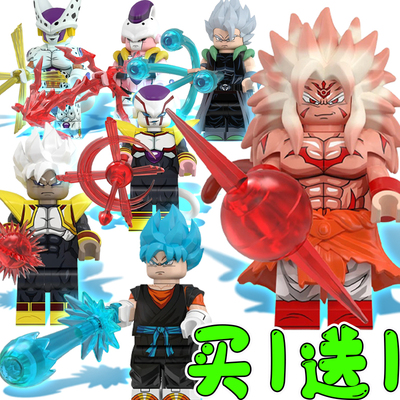 七龙珠孙悟空贝吉特拼插积木