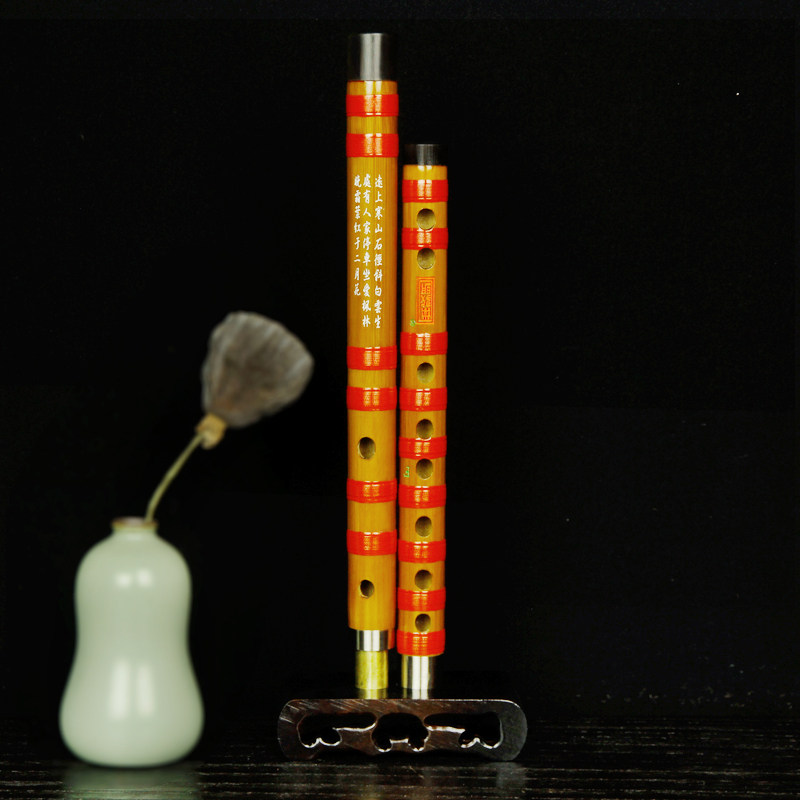 名家名品常敦明长印章签名竹笛苦竹精选笛子初学入门考级专业演奏