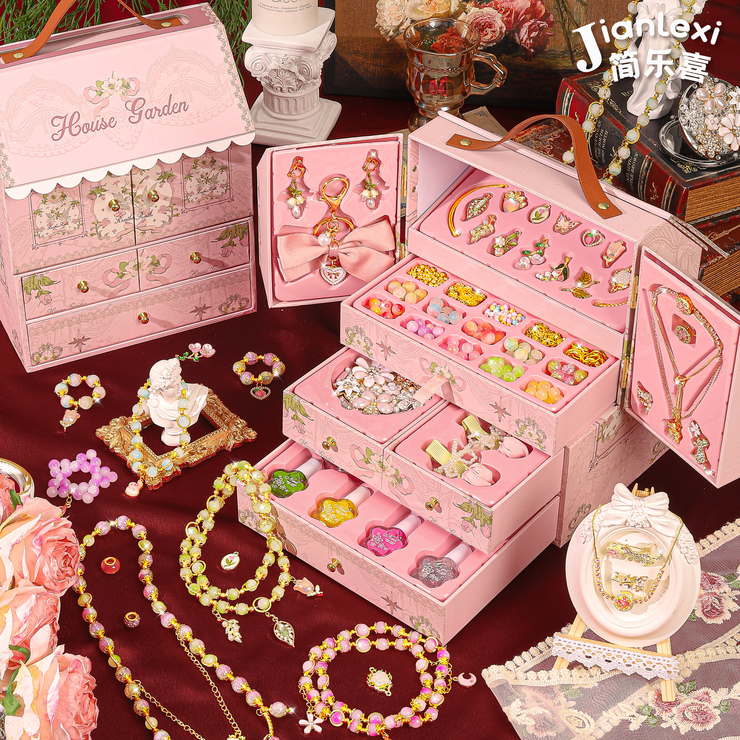女童高端首饰礼盒套装