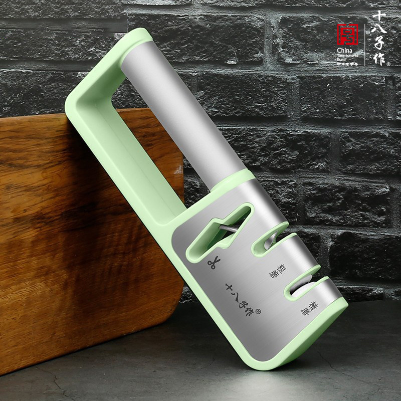 十八子作磨刀器家用磨刀神器钨钢