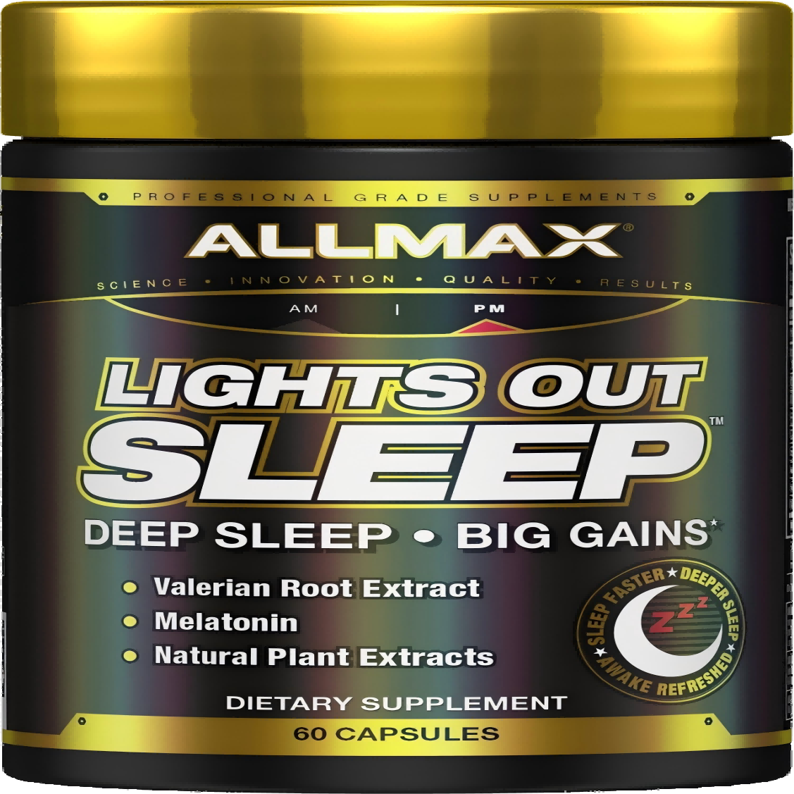 ALLMAX SLEEP 褪黑素安改善深度睡眠褪黑色素片
