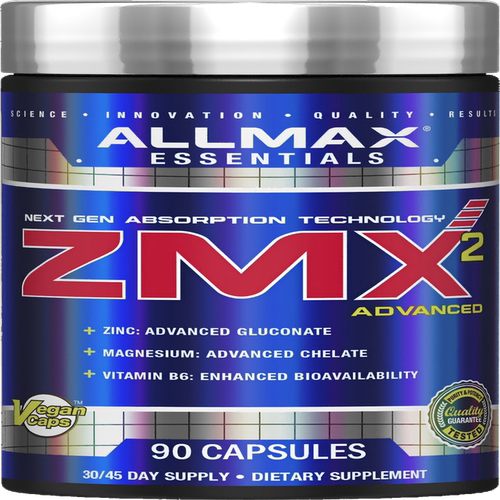 新Allmax ZMX2 ZMA 增肌促睾锌镁威力睾酮助睡眠+专属分销不透出