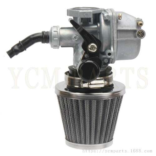 越野摩托车ATV沙滩车配件70CC 90CC 110CC PZ19化油器 空滤器组件