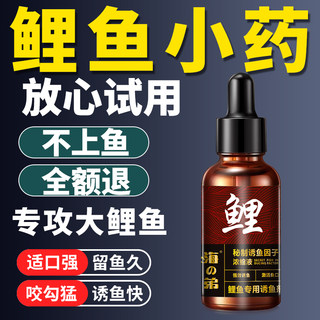 鲤鱼小药黑坑野钓专用滑口回锅诱鱼剂主攻钓鱼小药鱼饵料大全正品