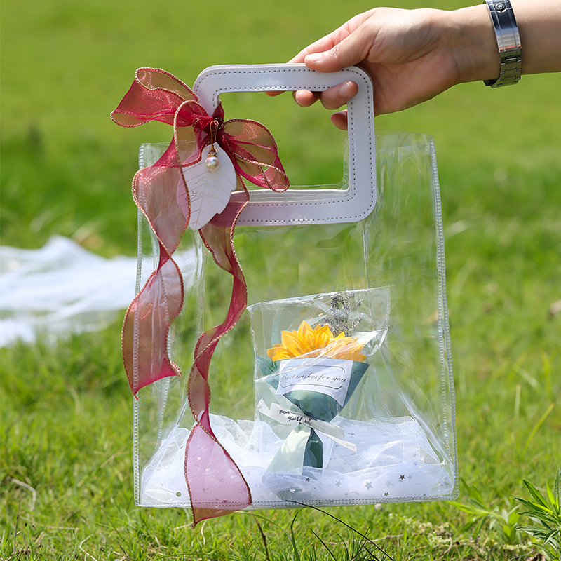 伴手礼袋ins风喜糖袋结婚专用伴娘手提礼品袋2024新款回礼手拎袋