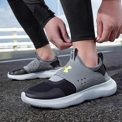 安德玛官方男鞋春季新款健步鞋轻便透气一脚穿跑步鞋运动鞋