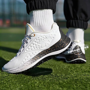 UA安德玛官方高尔夫球鞋男冬季新款舒适缓震运动鞋户外轻便训练鞋