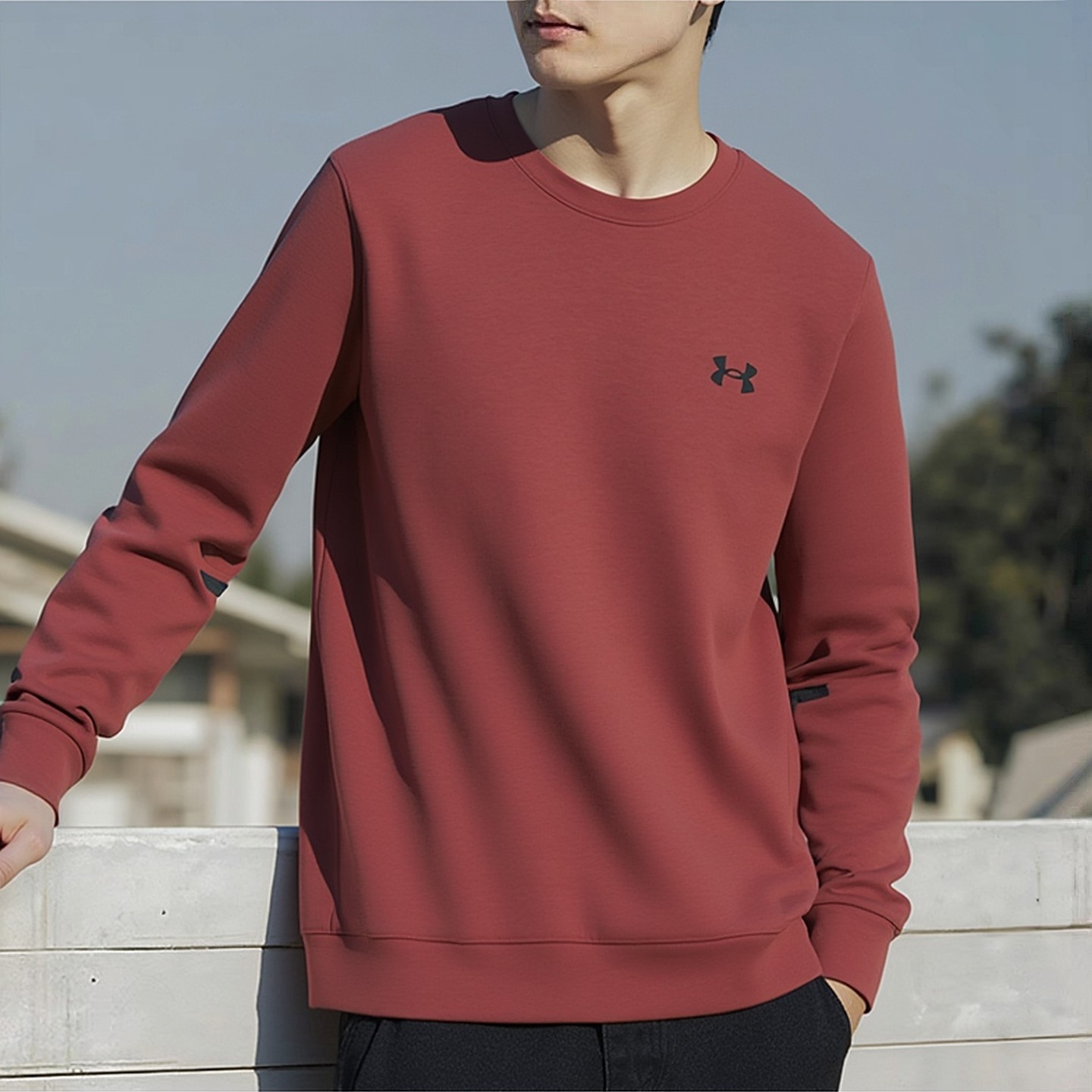 UA安德玛卫衣男装秋冬运动服健身训练跑步锻炼休闲服圆领套头衫,运动服/休闲服装,运动卫衣/套头衫,淘宝优惠券,粉丝福利购,淘宝优惠卷