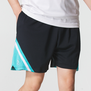 安德玛UA男裤运动裤跑步健身训练短裤五分裤透气休闲裤子6012937