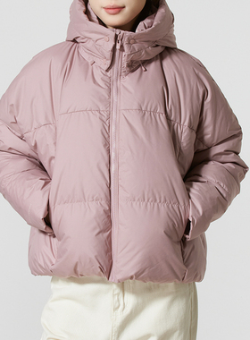 UNDER ARMOUR羽绒服女装 2025冬季运动服户外出行防风保暖连帽