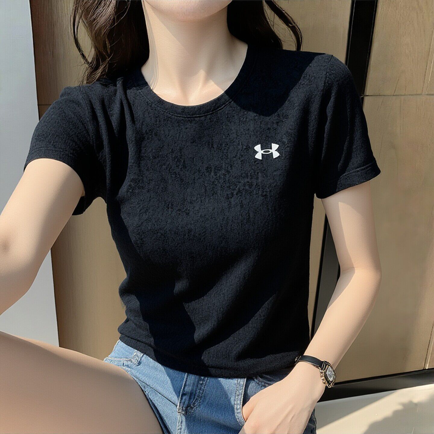 UA安德玛官方女装2026夏季新款运动服透气半袖训练短袖T恤6012302图片