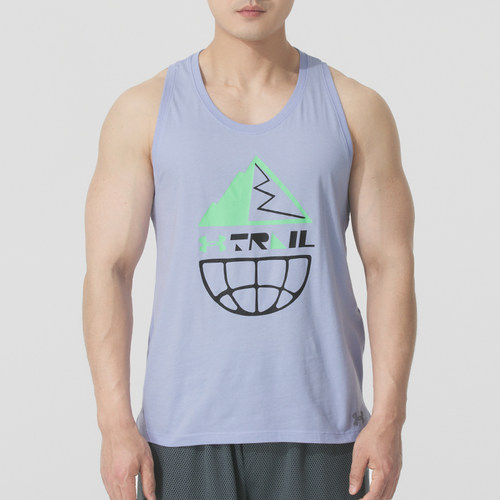 安德玛官方背心男正品秋季透气舒适干爽无袖T恤健身运动服