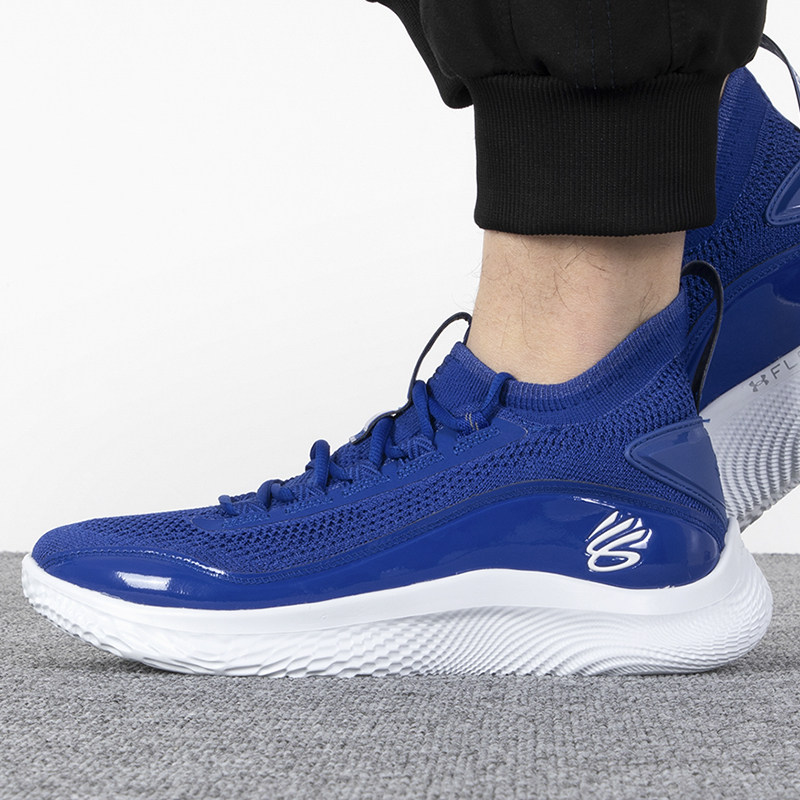 安德玛库里curry 8篮球鞋春季新款抓地运动鞋舒适轻盈透气训练鞋