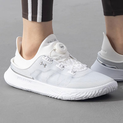 安德玛男鞋轻便透气可踩跟旋钮鞋