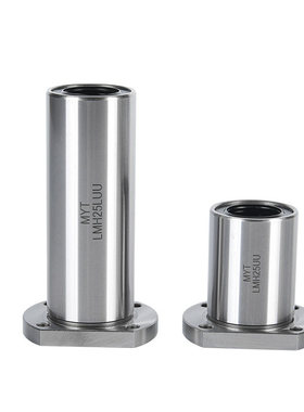 美亚特MYT椭圆双切边法兰LMH5/6/8/10/12/13/16/20/40LUU直线轴承