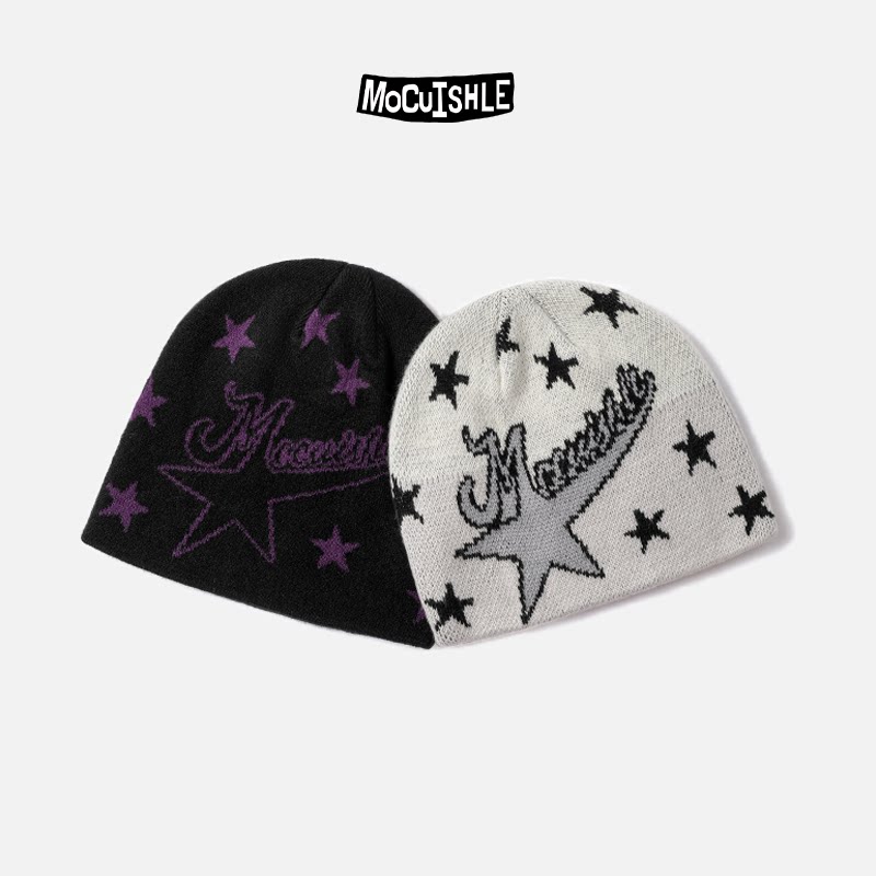 mocuishle（MCSL）「星辉」针织毛线冷帽 STAR LIGHT BEANIE图片