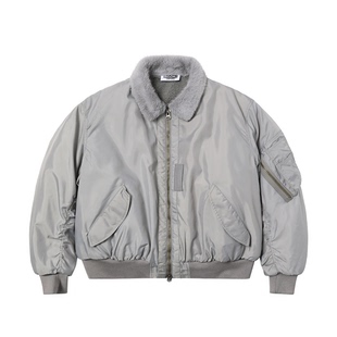 mocuishle（MCSL）液态银飞行员夹克棉服外套