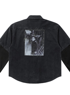 mocuishle（MCSL）「再见理想」假两件衬衫 ideal Shirts