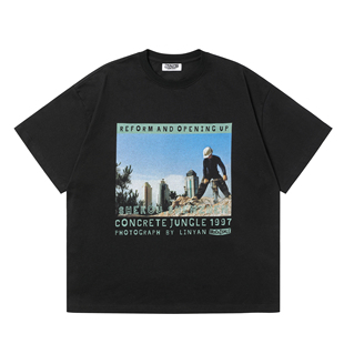 mocuishle（MCSL）城市限定「建设蛇口」短袖T恤TEE