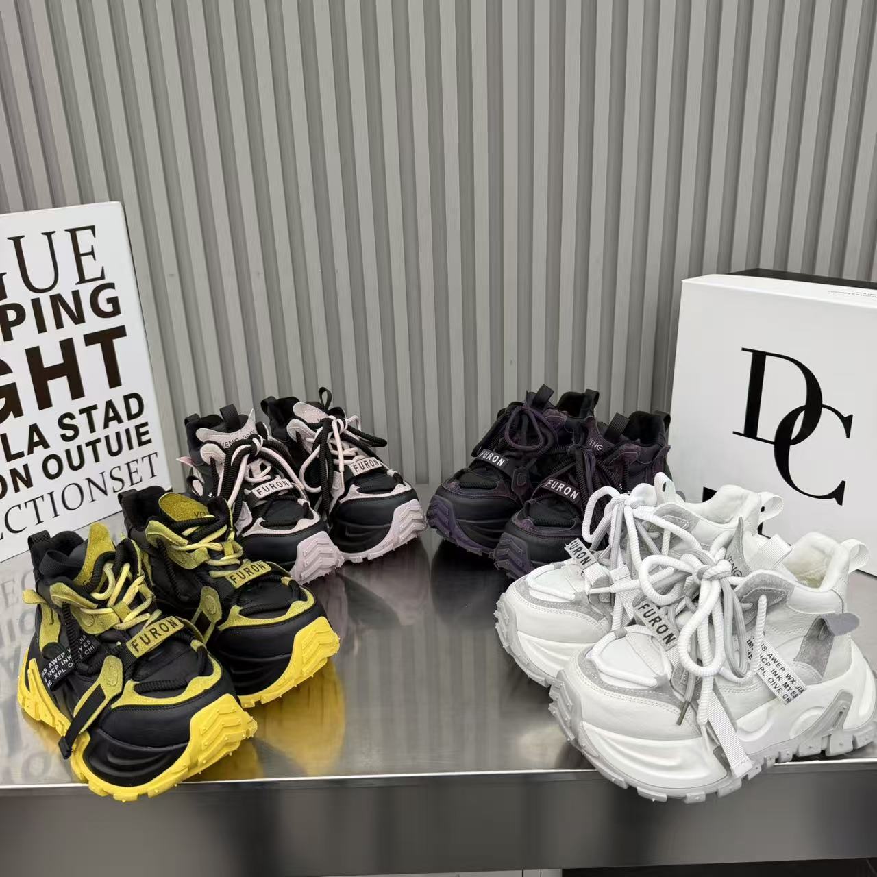 欧货潮流百搭冬季老爹鞋